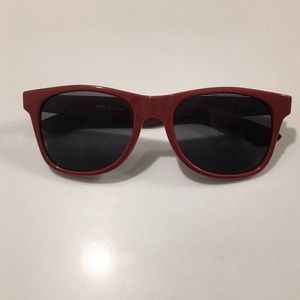 VANS Red Sunglasses